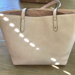 Poppy & Peonies Cream Tote Bag